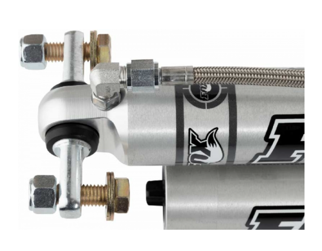 Fox 2.0 Performance Series Reservoir Shock Absorber-2011-2019 GM 2500HD/3500HD 2WD/4WD Front Lifted 4"-6" (FOX980-24-966)-Top View