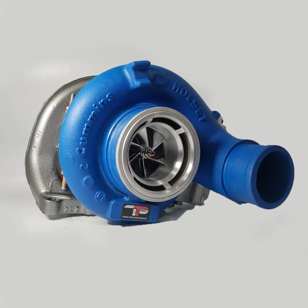 Turbo Time STAGE 1 HX-633 POWER TOW - 2007.5-2012 6.7L 24V Cummins (TTP-CHS1-PT7512-NA) Blue VIew