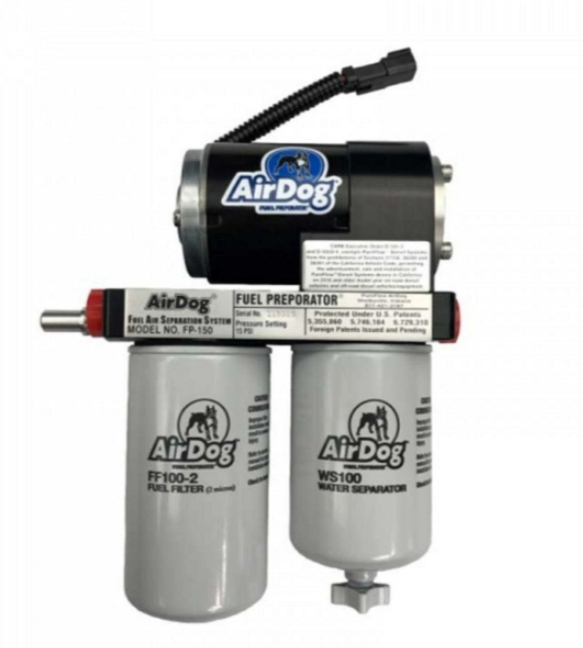 AIRDOG 150FPH AIR/FUEL SEPERATION SYSTEM - 2005-2018 5.9/6.7L Cummins (PTA4SPBD005)