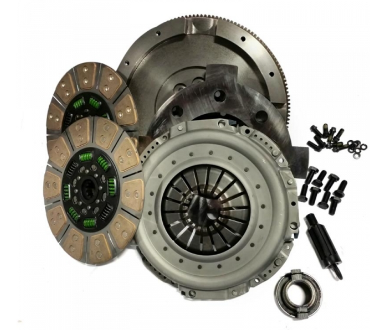 Valair Street Dual Disc Clutch 2001-2005 Dodge 5.9L Cummins (VLNMU70NV56DDSN)-Main View