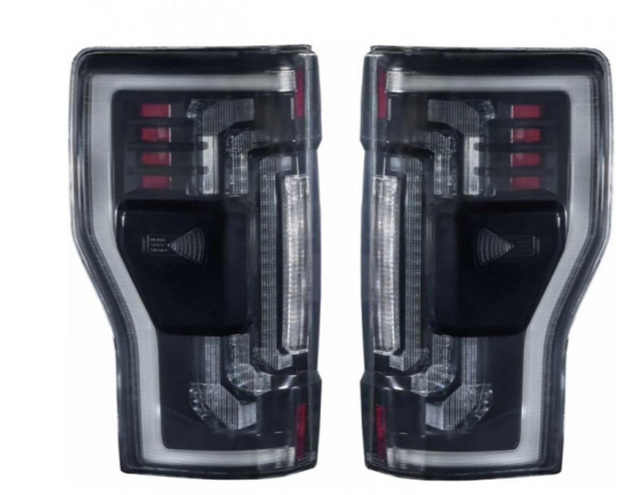 Morimoto Smoked XB LED Tail Light 2017-2022 Ford F250/350 (MRMLF350)-Main View 