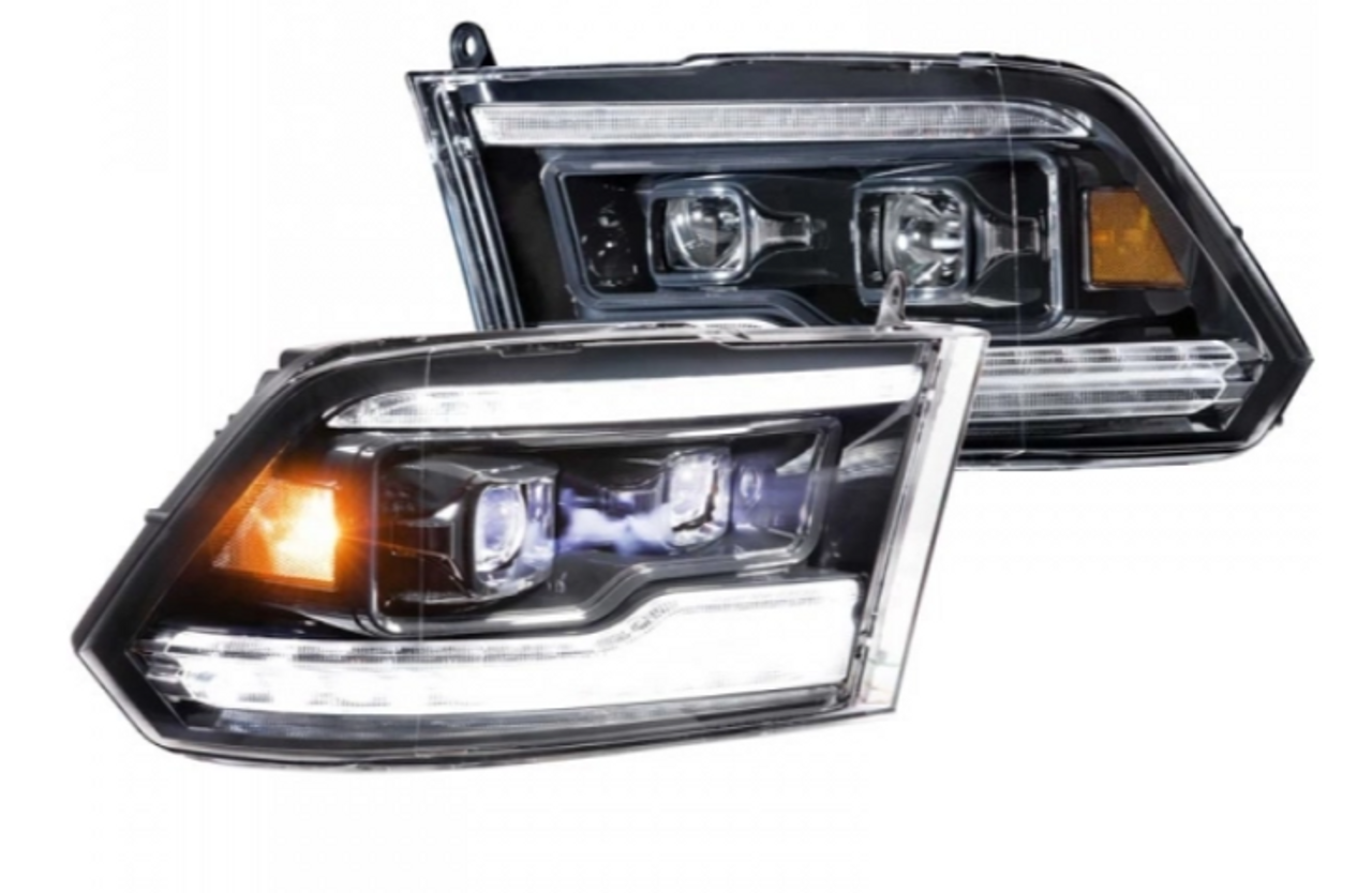 Morimoto XB LED Projector Headlights 2010-2018 Ram 2500/3500 (MRMLF520-ASM)-Main View