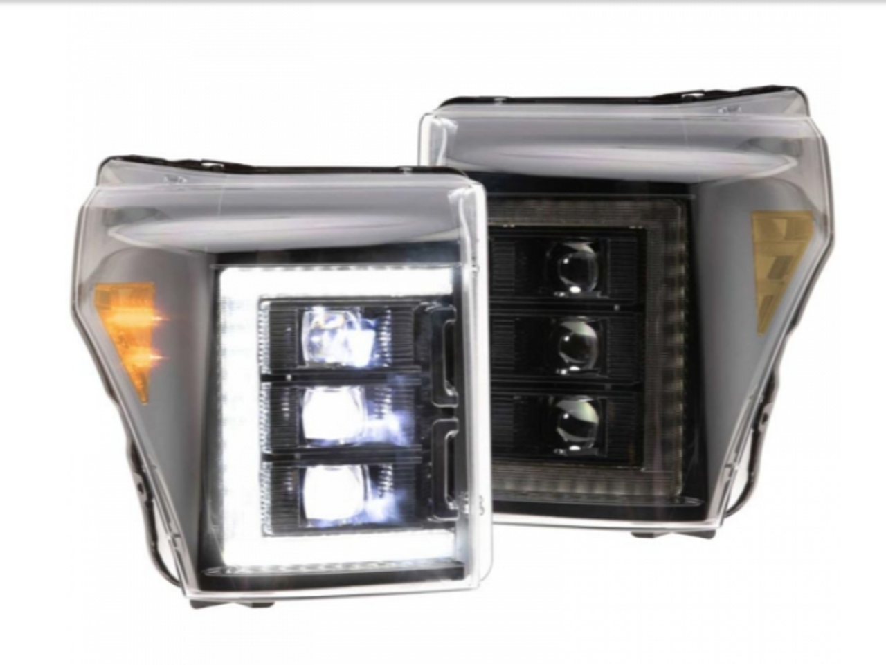 Morimoto XB LED Projector Headlights 2011-2016 Ford F-250/350 (MRMLF505-ASM)-Main View 