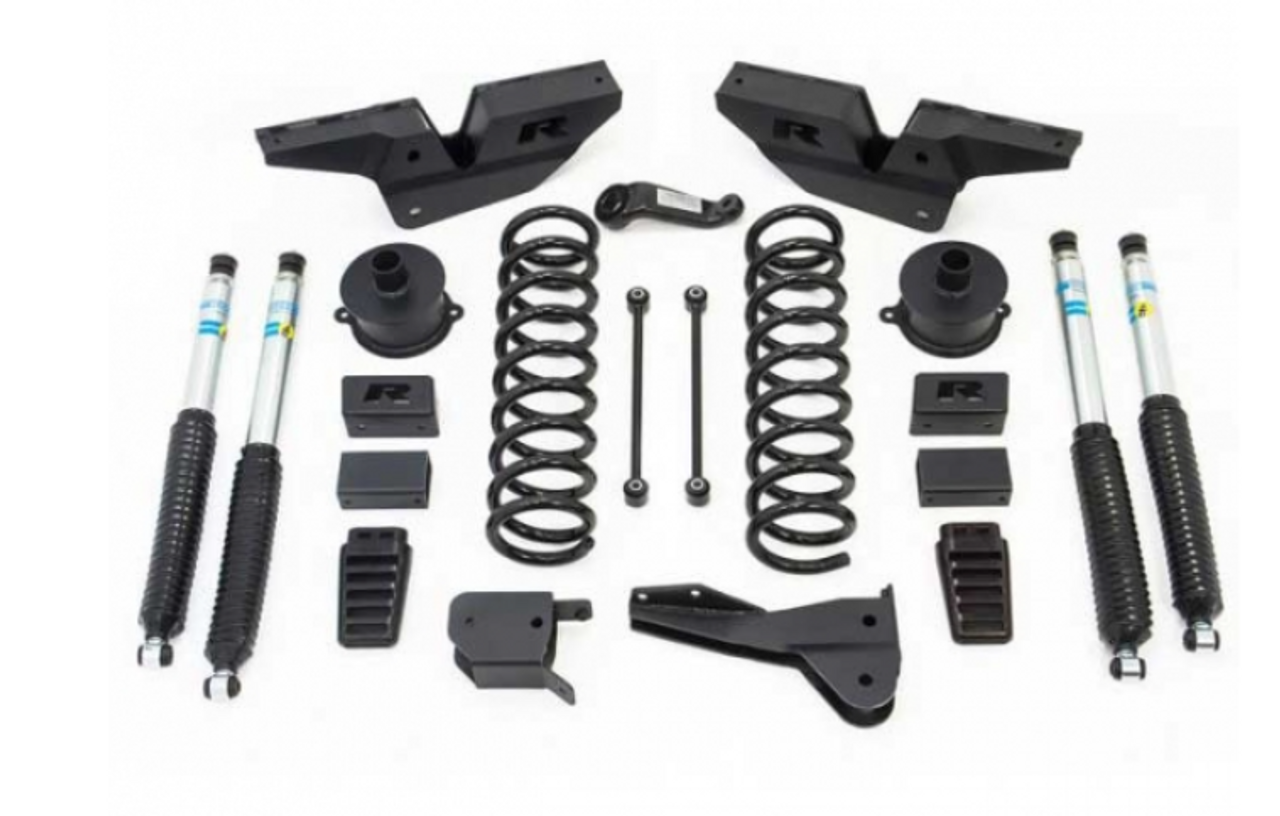 Readylift 6" Off-Road Series Lift Kit With Bilstein Shocks 2014-2018 6.7L Cummins (RE49-1640-K)-Main View