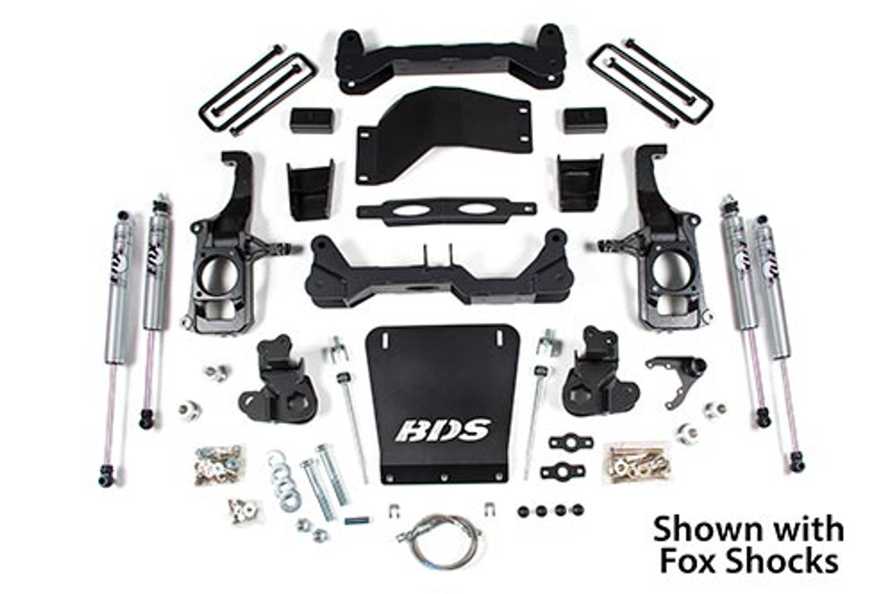 BDS 4.5" Lift Kit - 2011-2019 Chevy / GMC 1 Ton Truck 4WD (719H) Main View