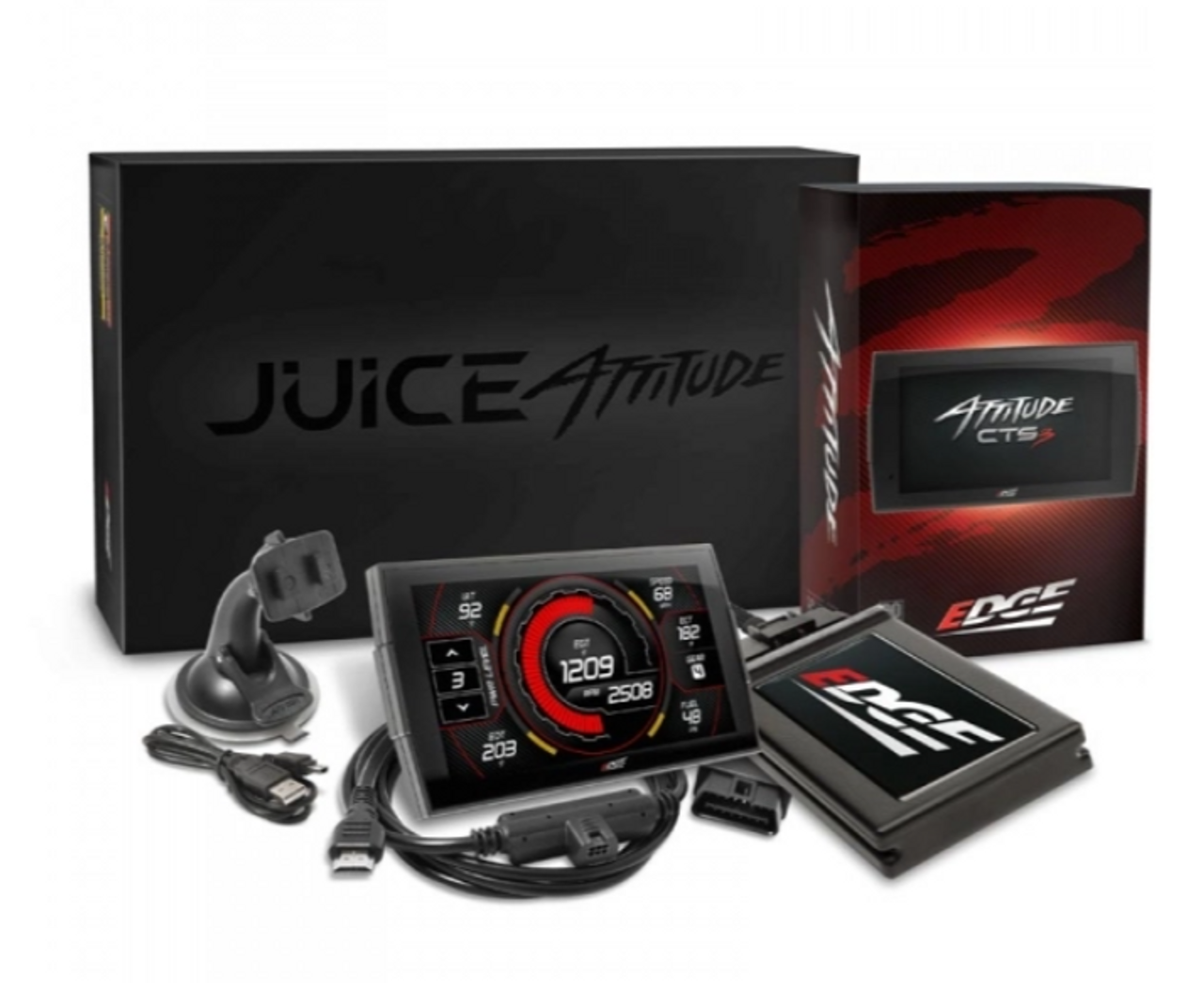 Edge Products Juice With Attitude CTS3 Monitor 2001-2004 GM 6.6L LB7 (EP21500-3)-Main View