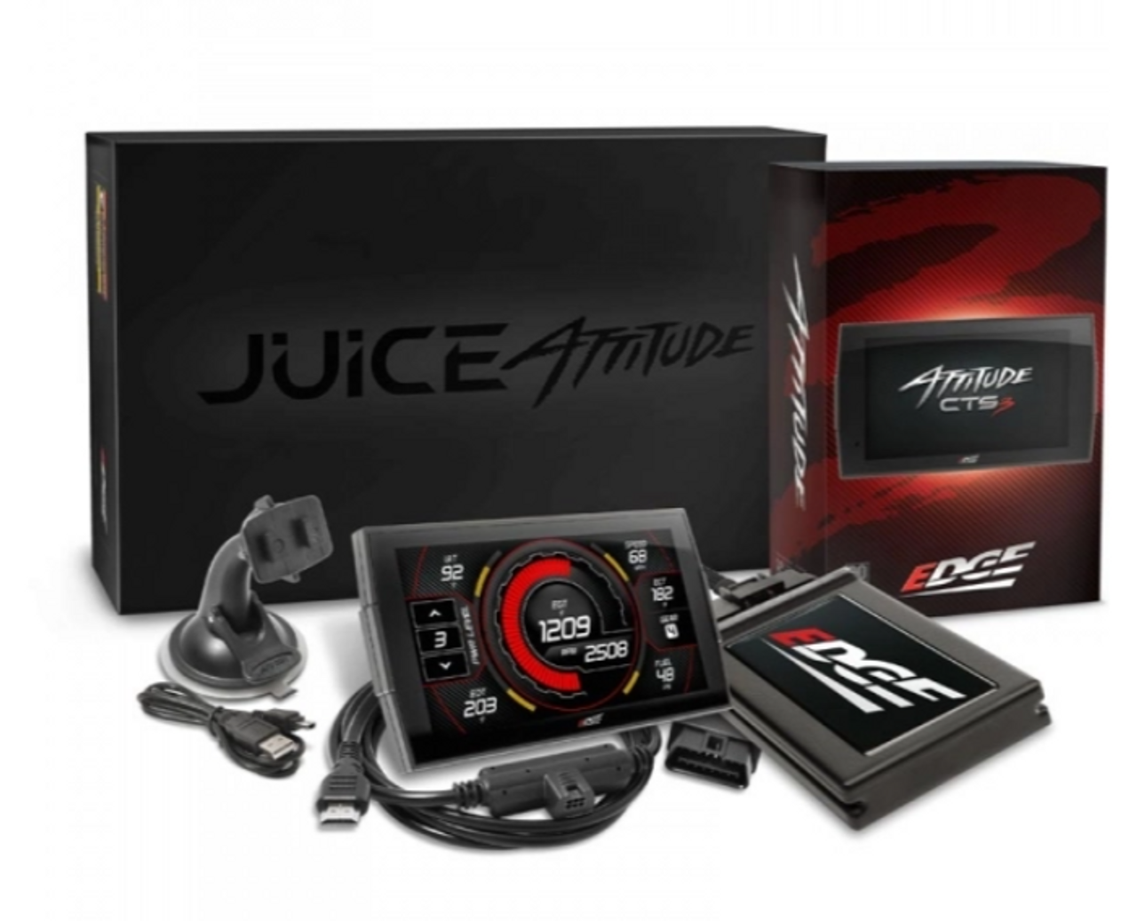 Edge Products Juice With Attitude CTS3 Monitor 2004.5-2005 Dodge 5.9L (EP31503-3)-Main View