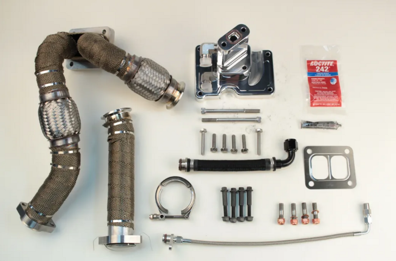 SO CAL BILLET NO-VGT S400-T4 TURBO INSTALL KIT - Main View