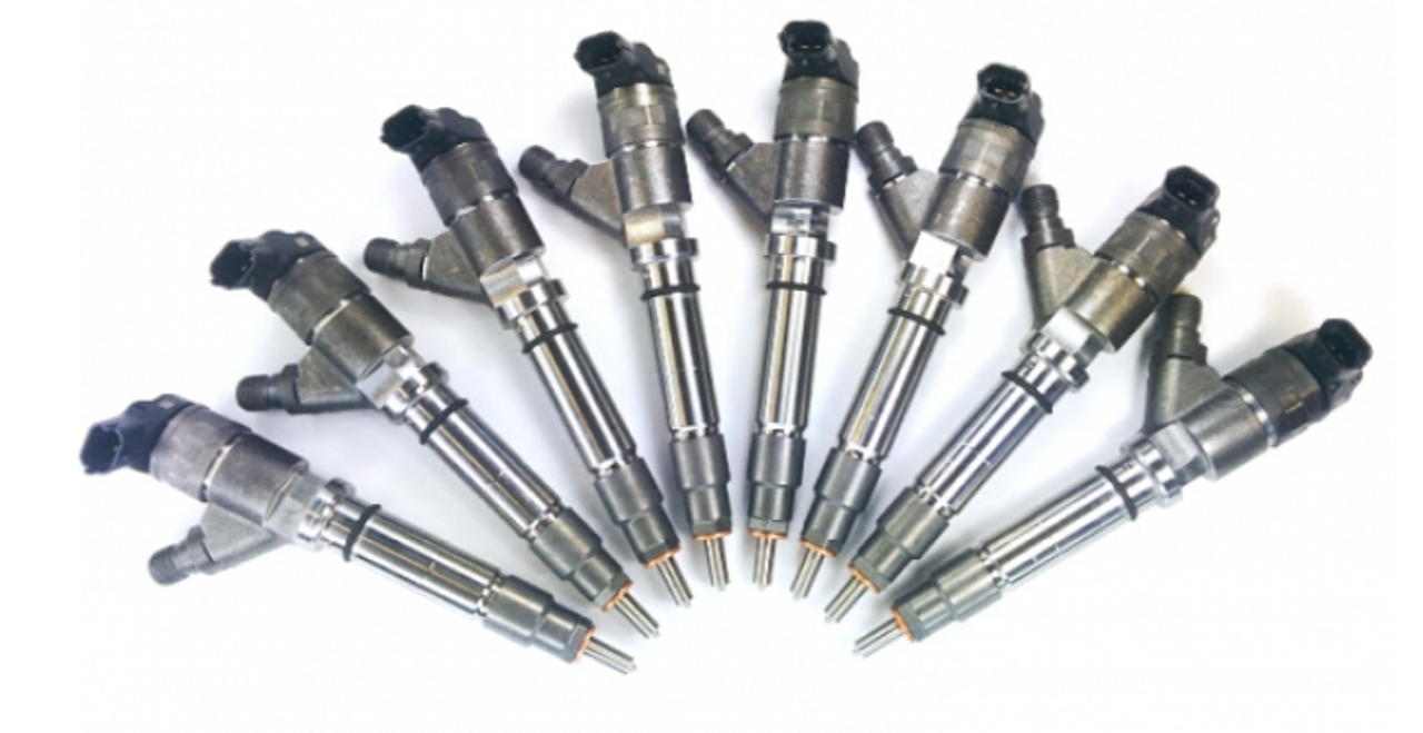 DDP New 100HP Fuel Injector Set (45% Over) 2007.5-2010 GM 6.6L LMM (DDP NLMM-100)-Main View