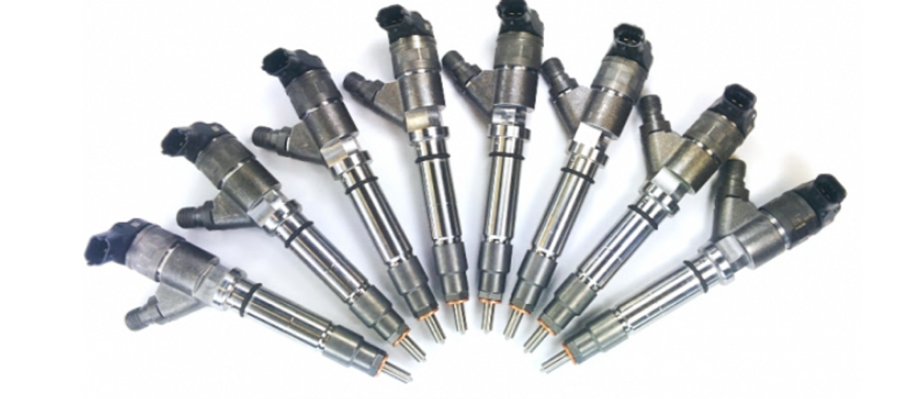 DDP New 150HP Fuel Injector Set (60% Over) 2007.5-2010 GM 6.6L LMM (DDP NLMM-150)-Main View