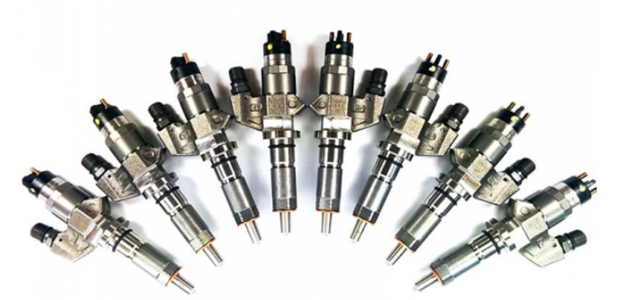 DDP New 150% Over Fuel Injector Set 2001-2004 GM 6.6L LB7 (DDP NLB7-300)-Main View