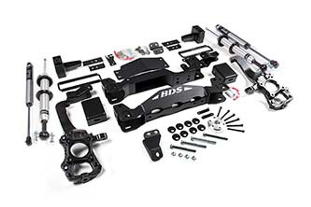 BDS 6" IFP Snap Ring Lift Kit - 2015-2020 Ford F150 4WD (1532FSR) Opposite Angle View