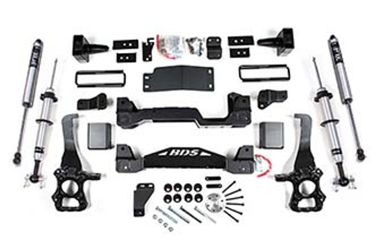 BDS 4" IFP Snap Ring Lift Kit - 2015-2020 Ford F150 4WD (1533FSR) Main View