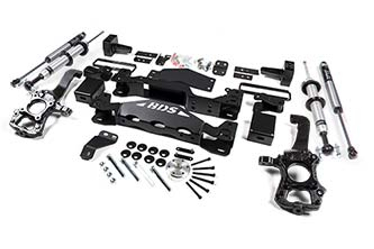BDS 4" IFP Snap Ring Lift Kit - 2015-2020 Ford F150 4WD (1533FSR) Angle View