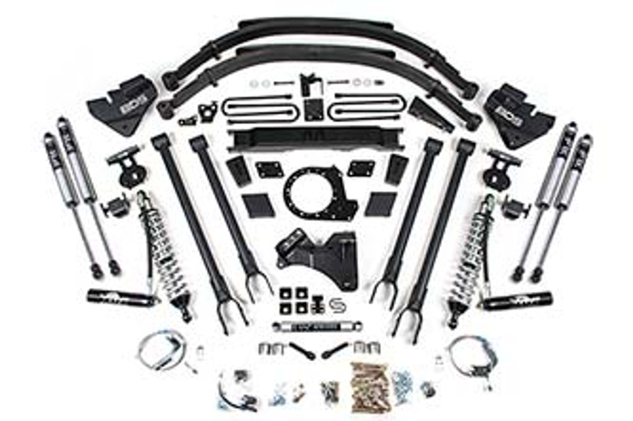  BDS SUSPENSION 8" 4-Link Coil-Over Lift Kit | Diesel Only - 2020-2022 Ford F250/F350 Super Duty 4WD (1959FDSC) Main View