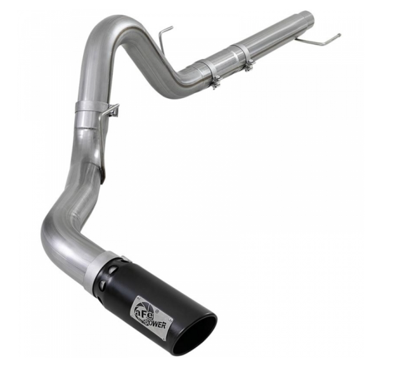 AFE Large Bore HD 4" DPF-Back Exhaust System 2018-2020 F-150 3.0L Powerstroke-Main View