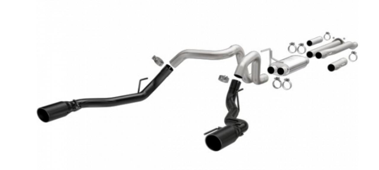 Magnaflow 3" MF Series Dual Cat-Back Exhaust System 2017-2020 F-150 Raptor 3.5L Gas (MAG19350)-Main View
