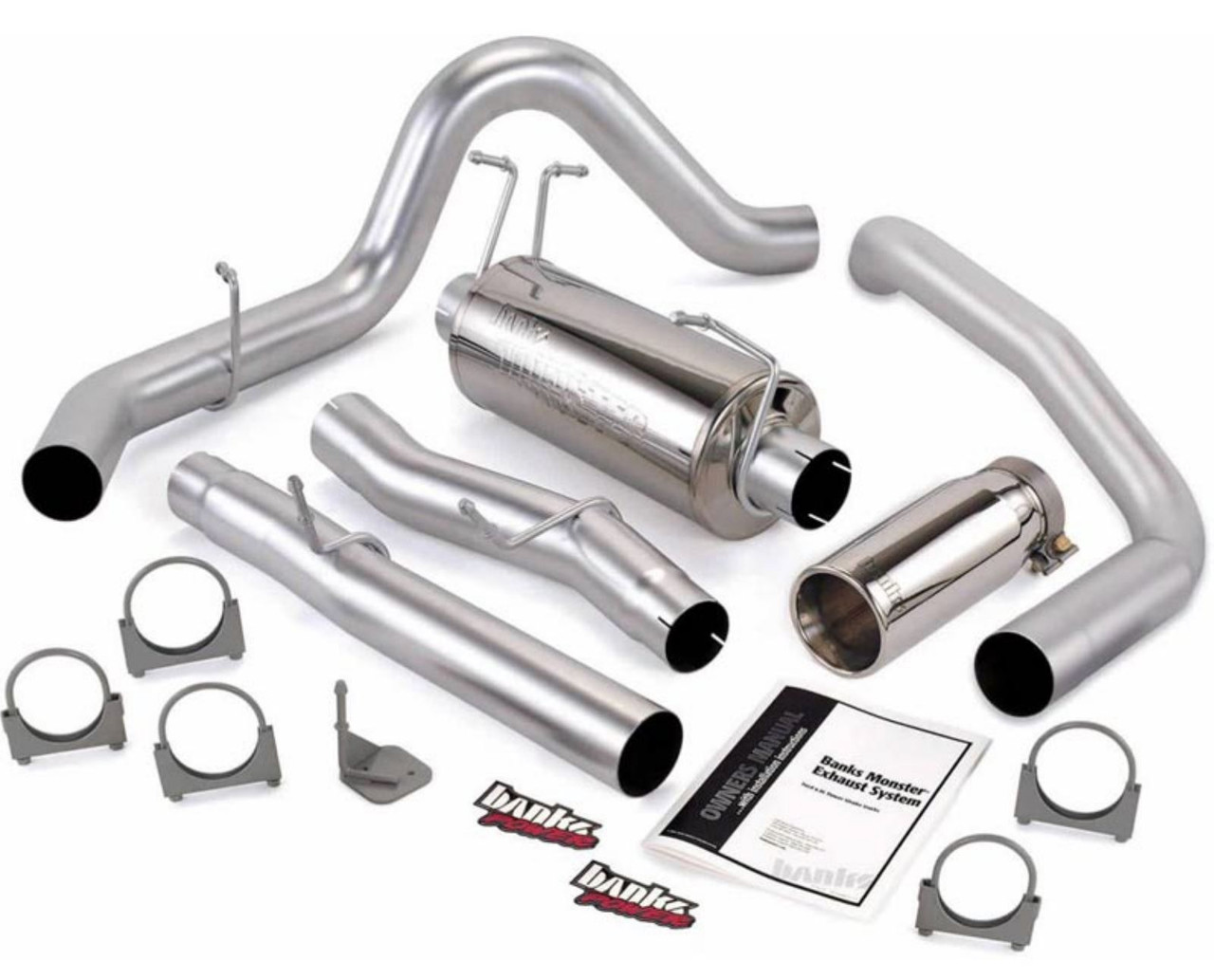 Banks Power 4 Inch Monster Exhaust 2003-2007 Ford 6.0L Powerstroke ECSB