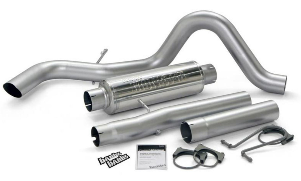 Banks Power 4 Inch Cat Back Sport Monster Exhaust System 2003-2007 Ford 6.0L Powerstroke CCSB