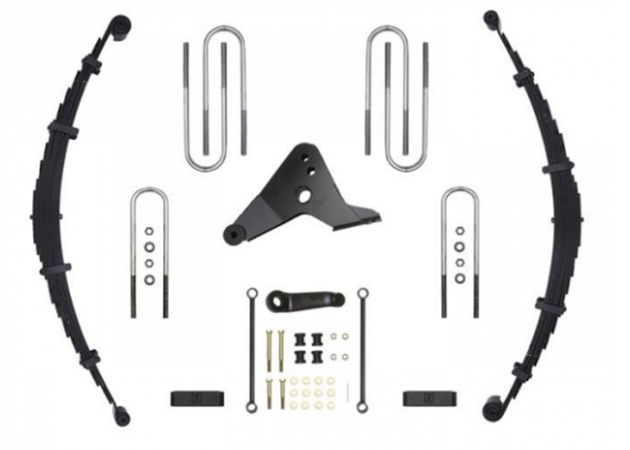 Icon Dynamic 4" Suspension System 2000 to 2004 Ford F250/F350 4WD (K34500-99)-Main View