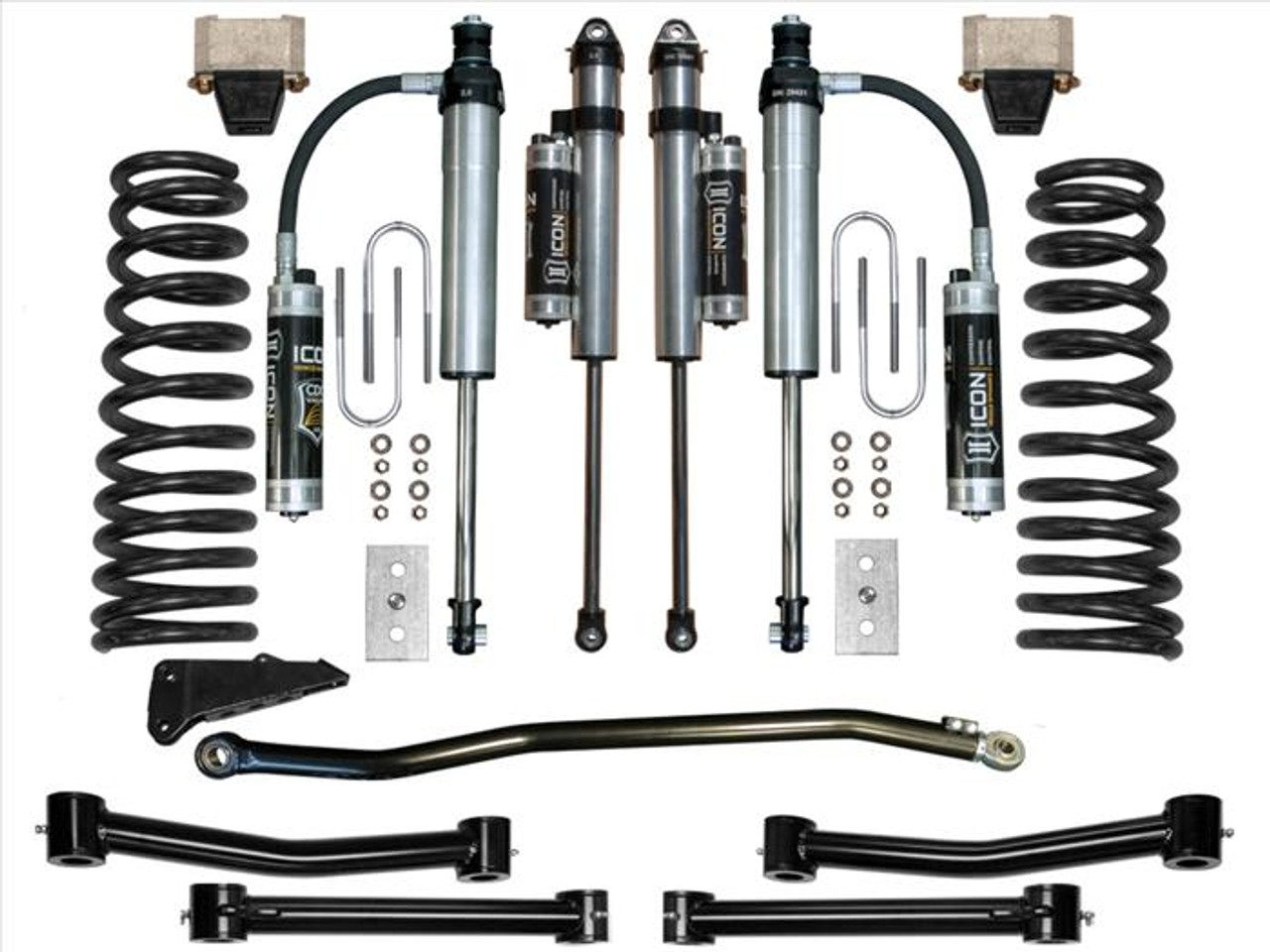  Icon Vehicle Dynamics 4.5" STAGE 5 SUSPENSION SYSTEM- 2003-2008 Dodge Ram 2500/3500 4WD (K214504T) Main View