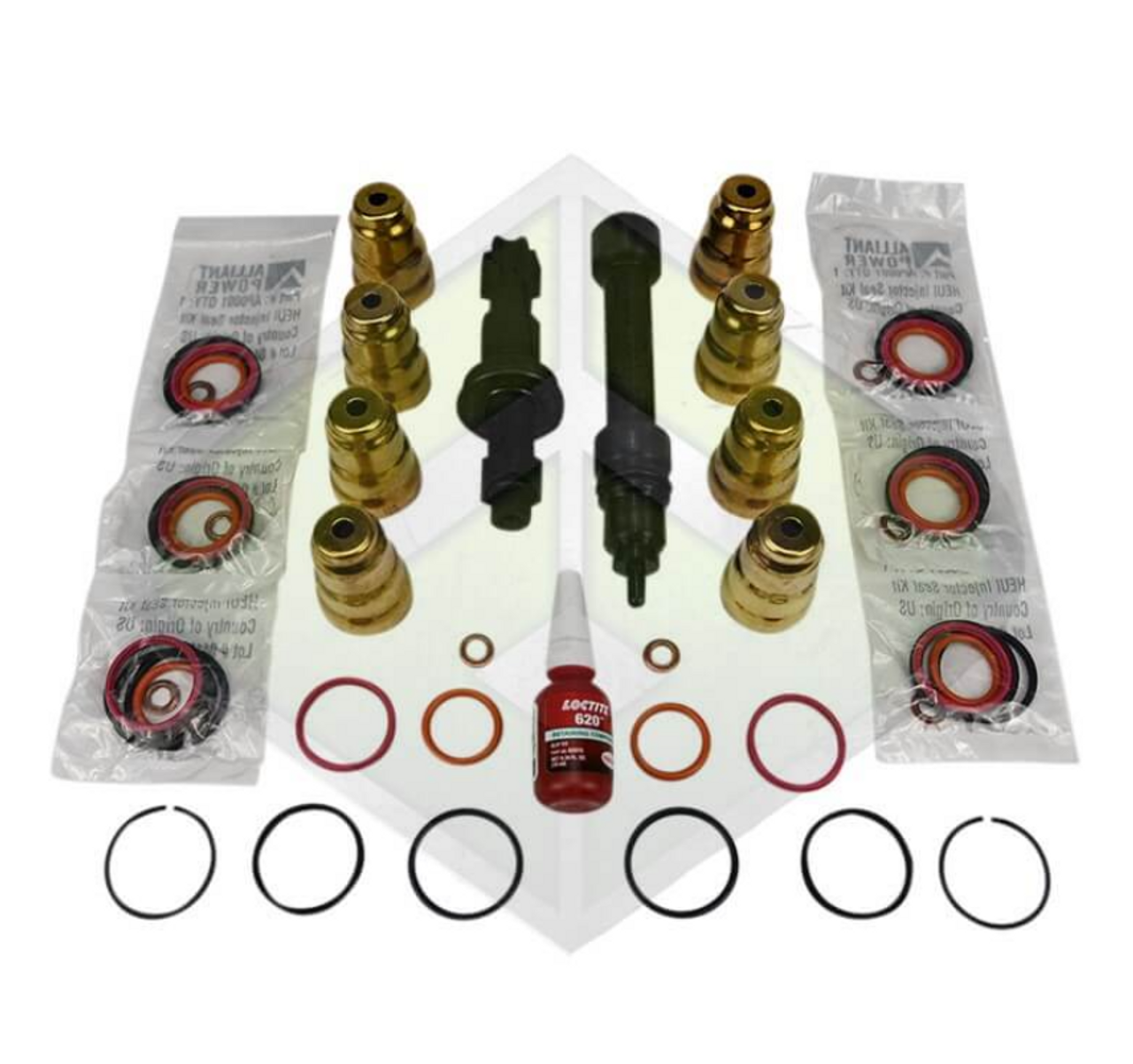 FFD Complete Injector Cup Install Kit 1994-2003 7.3L Powerstroke (FFD160)-Main View