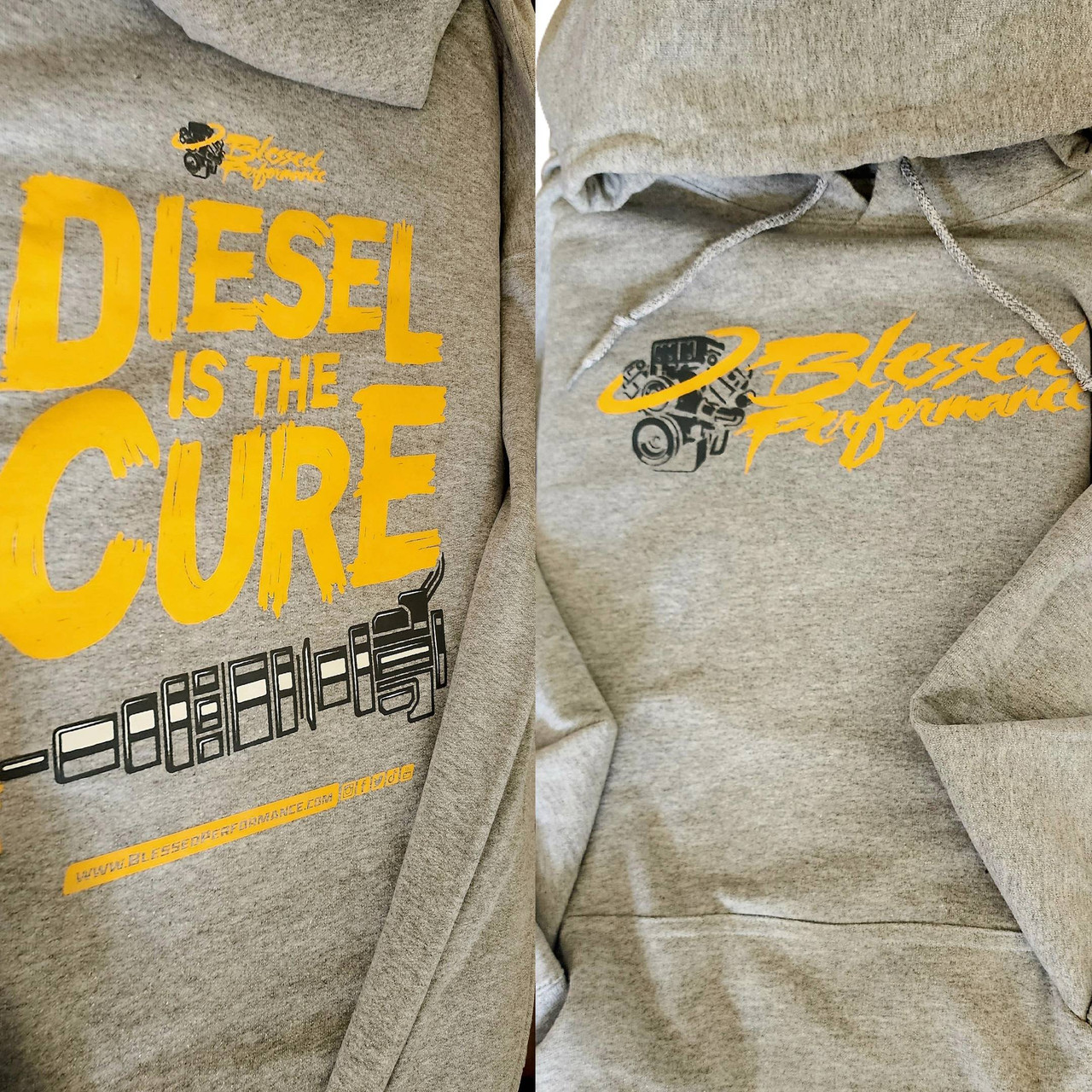 DIESEL IS THE CURE Hoodie | Blessed Performance display picture 1