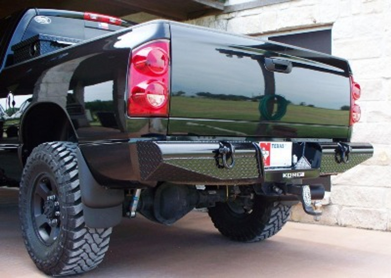 Bodyguard Traditional Series Rear Bumper (TraditionalRear) Ford In Use View