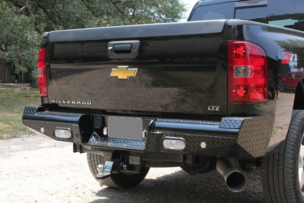 Bodyguard Traditional Series Rear Bumper (TraditionalRear) Chevy In Use View