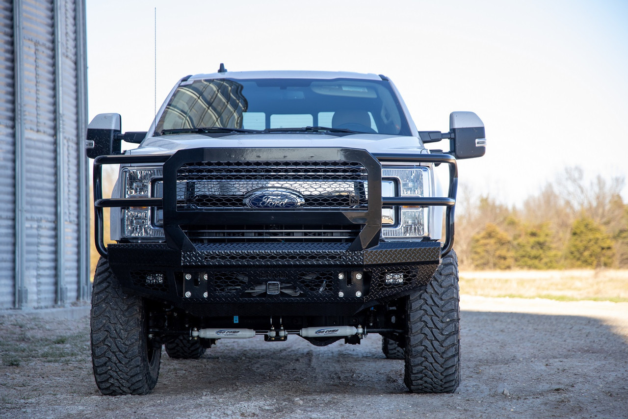  Bodyguard FT SERIES EXTREME FRONT BUMPER 2017-2022 FORD F250-350 (JEF17BN) This View