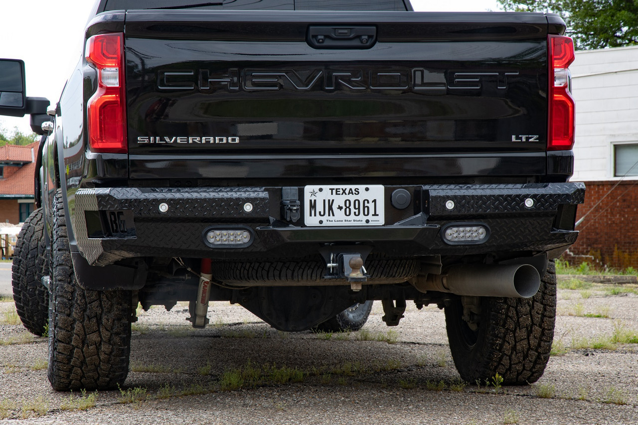  Bodyguard FT SERIES REAR BUMPER for 2019-2021 Chevrolet/GMC 1500 (FTRear_GMC1500) This View