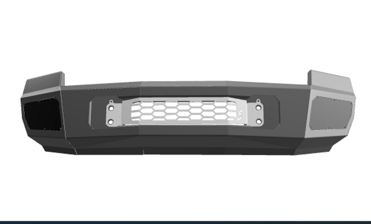 Flog SD Series Front Bumper for 2008 to 2010 Chevy 2500/3500 (FISD-C2535-0810F) Main View