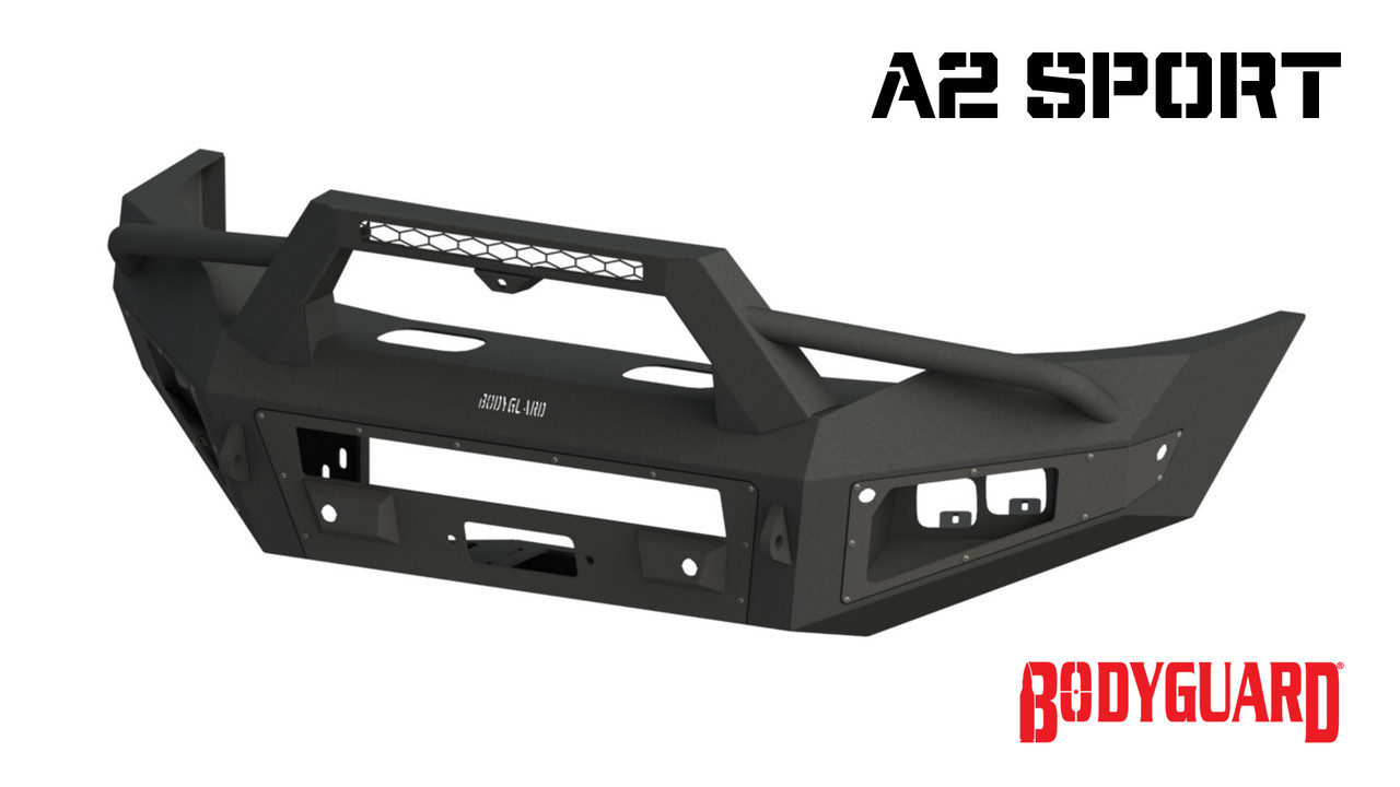 Bodyguard A2 SPORT FRONT BUMPER (WINCH MOUNT) (A2Sport) Main View