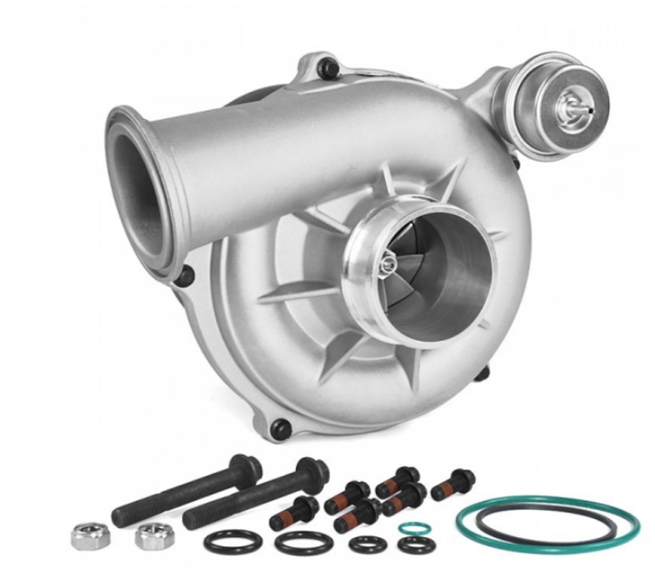 XDP Xpressor OER Series New GTP38 Replacement Turbocharger 1999.5 to 2003 7.3L Powerstroke (XD563)-Main View