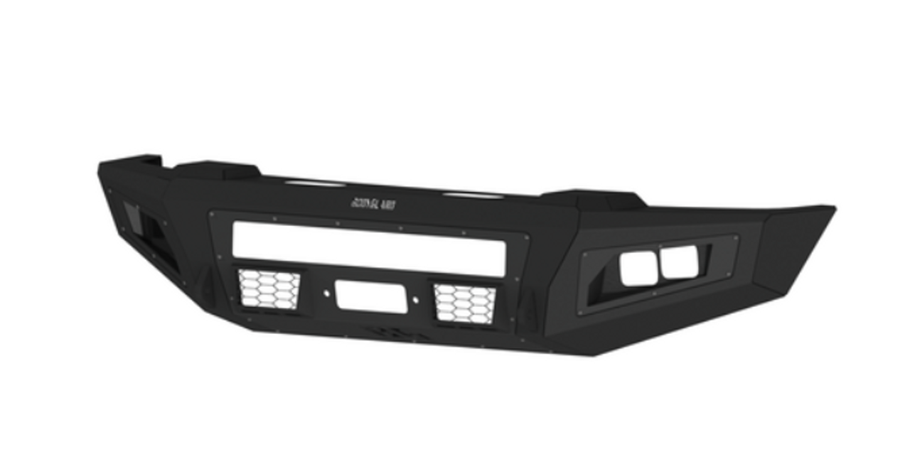 Bodyguard A2 Series Base Front Bumper (Winch Mount) 2023 Ford F250/350 (CAF23B)-Main View