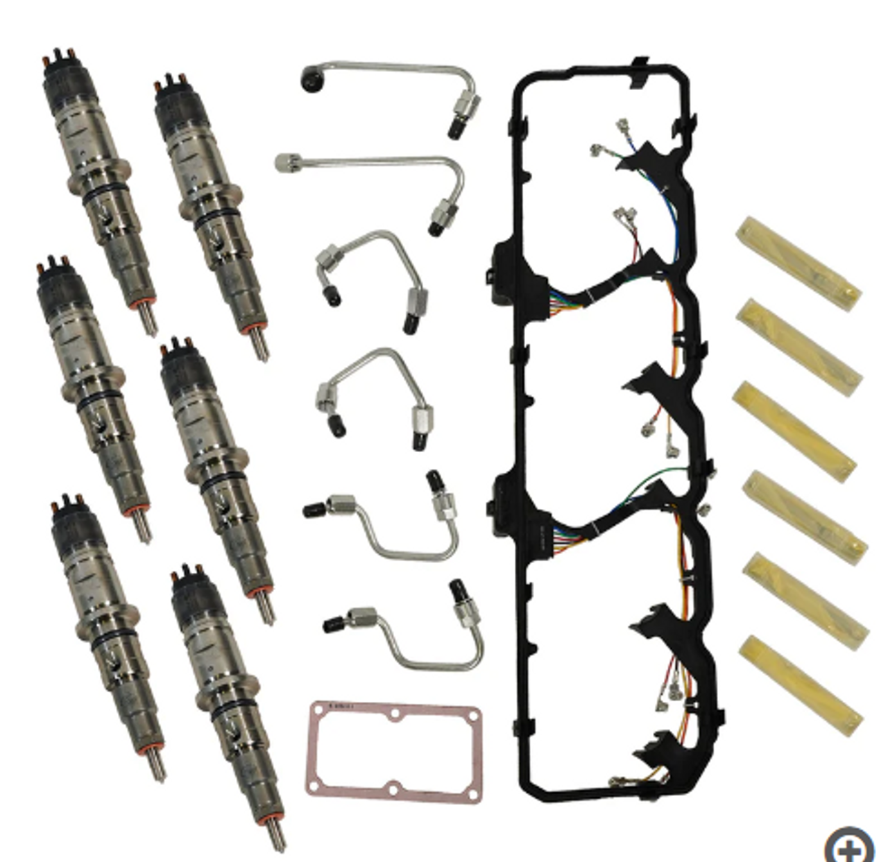 BD Diesel Injectors & Install Kit 2010.5 to 2012 6.7L Cummins Cab & Chassis with SCR (1050187)-Main View