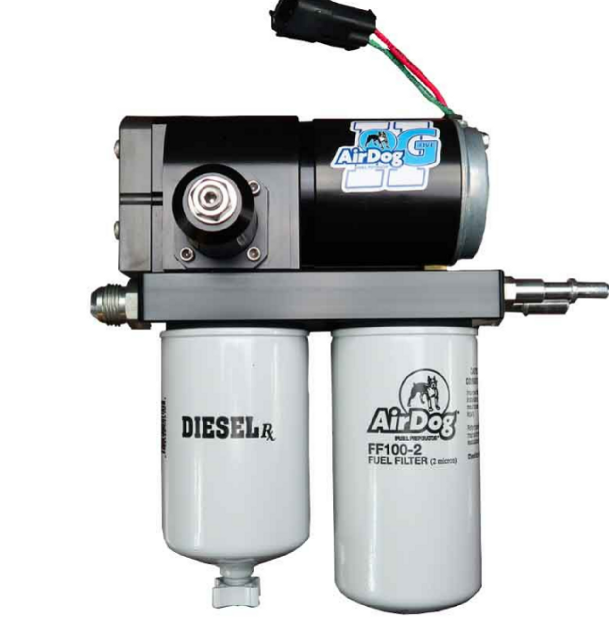 AirDog II-5G Lift Pump Diesel Fuel System 100 GPH for 2004.5 to 2018 Dodge/RAM 5.9L/6.7L Cummins (A7SPBD254) Main VIew