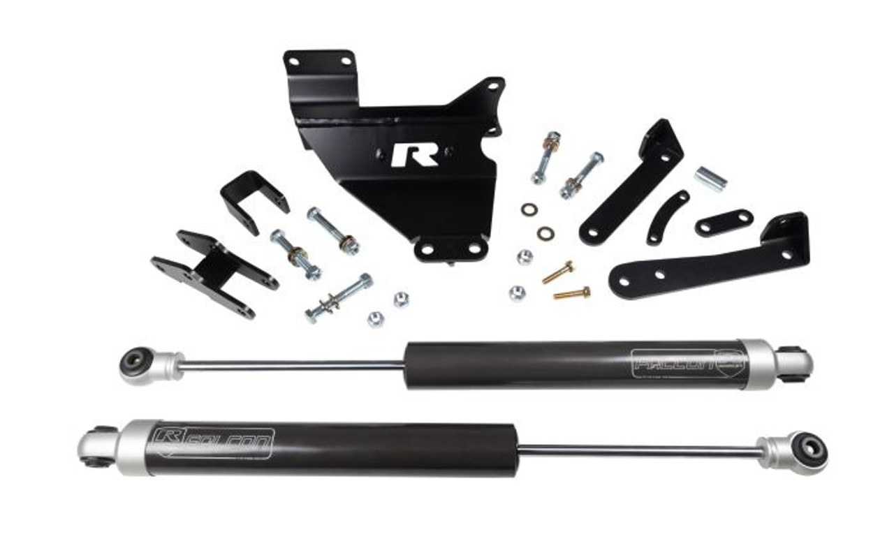 ReadyLift DUAL STEERING STABILIZER WITH FALCON for 2013-2023 Dodge/Ram 6.7L Cummins ( 77-13210) Main View