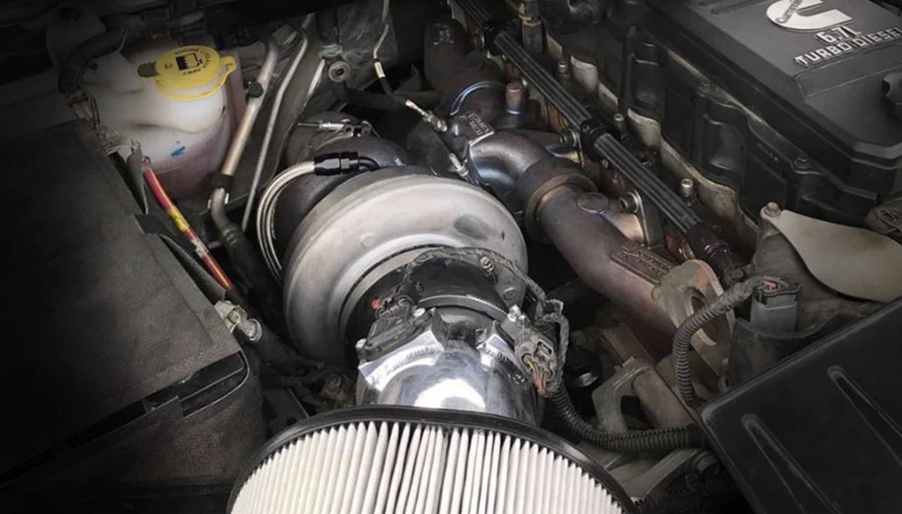 Smeding Diesel S400 Kit with Turbo and Manifold - Installed