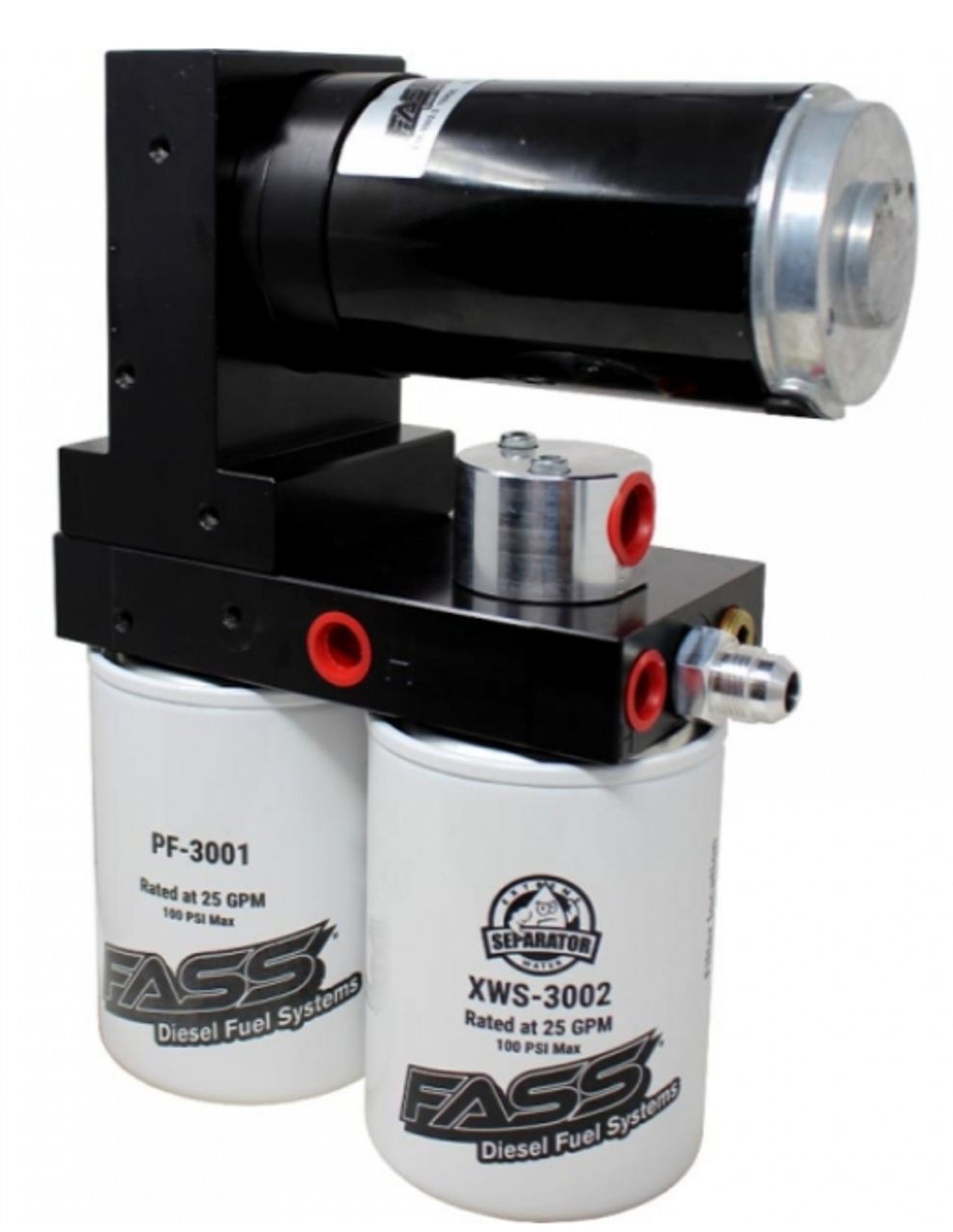 Fass Titanium Signature Series 240GPH Fuel System 1994 to 1998 5.9L Cummins (Super Extreme) (FASSTS D10 240G)-Main View