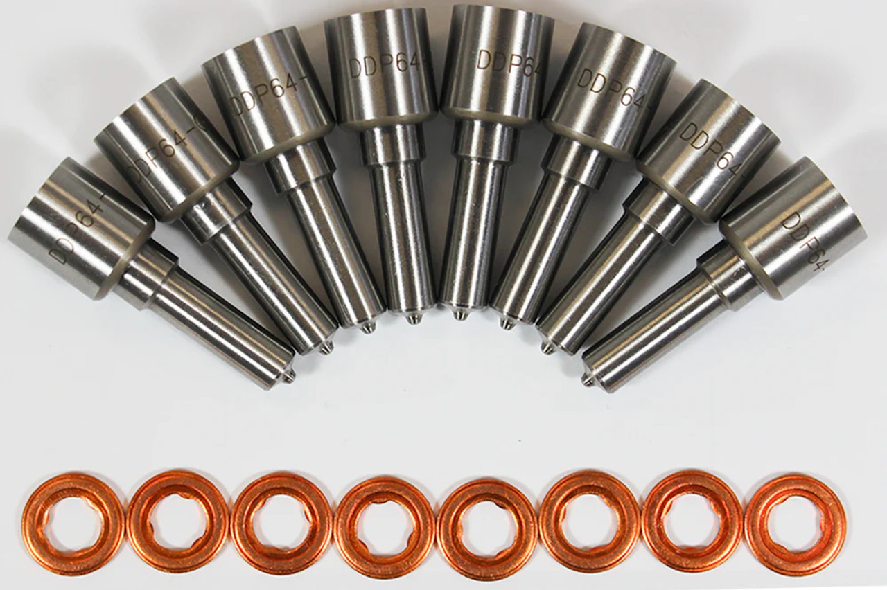  DDP NOZZLE SET 15% OVER for 2008 to 2010 Ford 6.4L Powerstroke (DDP.NOZ-FD64-15) Main View