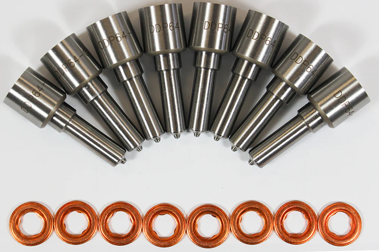 DDP NOZZLE SET 30 PERCENT OVER for 2008 to 2010 Ford 6.4L Powerstroke (DDP.NOZ-FD64-30) Main View 