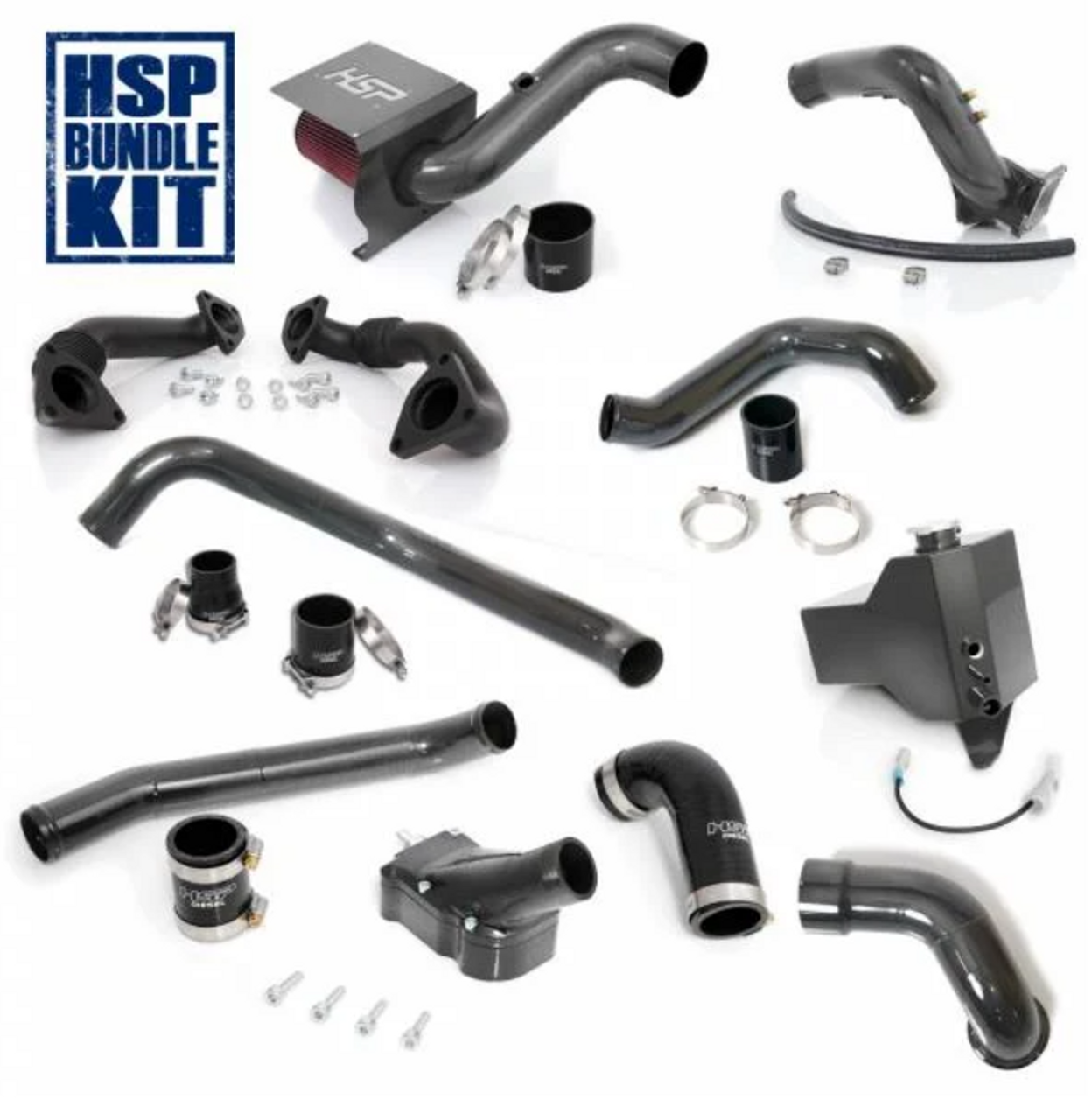 HSP Deluxe Max Air Flow Bundle 2004.5 to 2005 6.6L LLY Duramax (284-HSP)-Main View