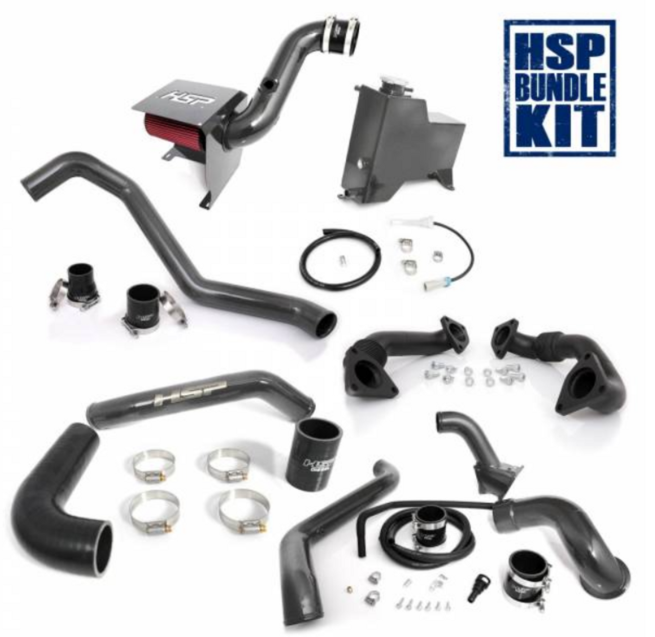 HSP Deluxe Max Air Flow Bundle 2011 to 2012 6.6L LML Duramax (584-1-HSP)-Main View