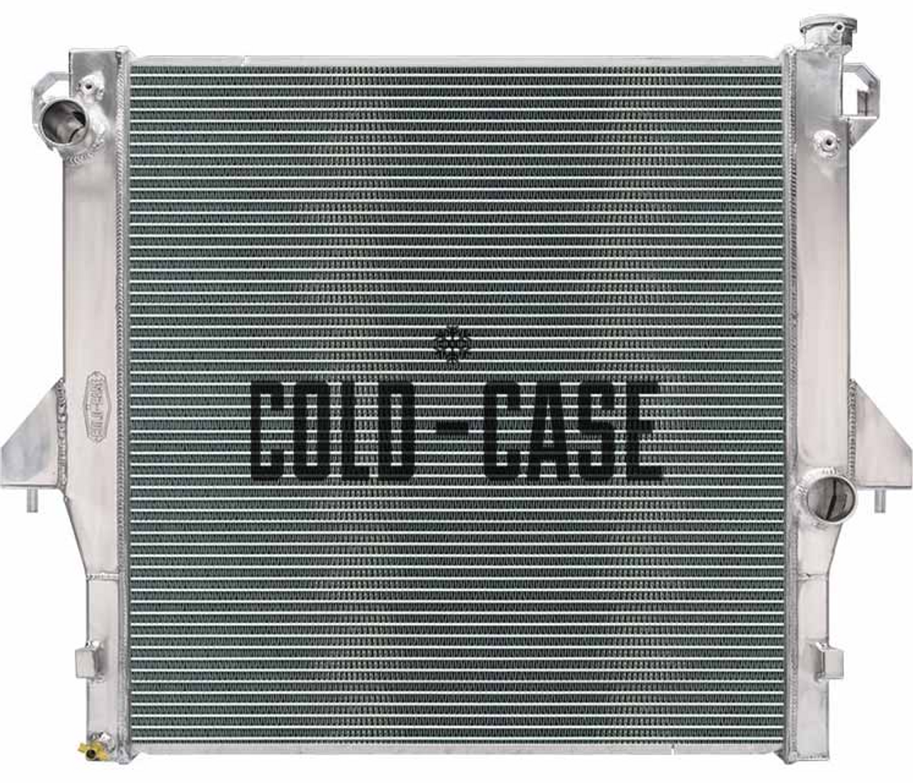 Cold Case Aluminum Performance Radiator 2003 to 2009 Dodge Ram 5.9L/6.7L Cummins - Back