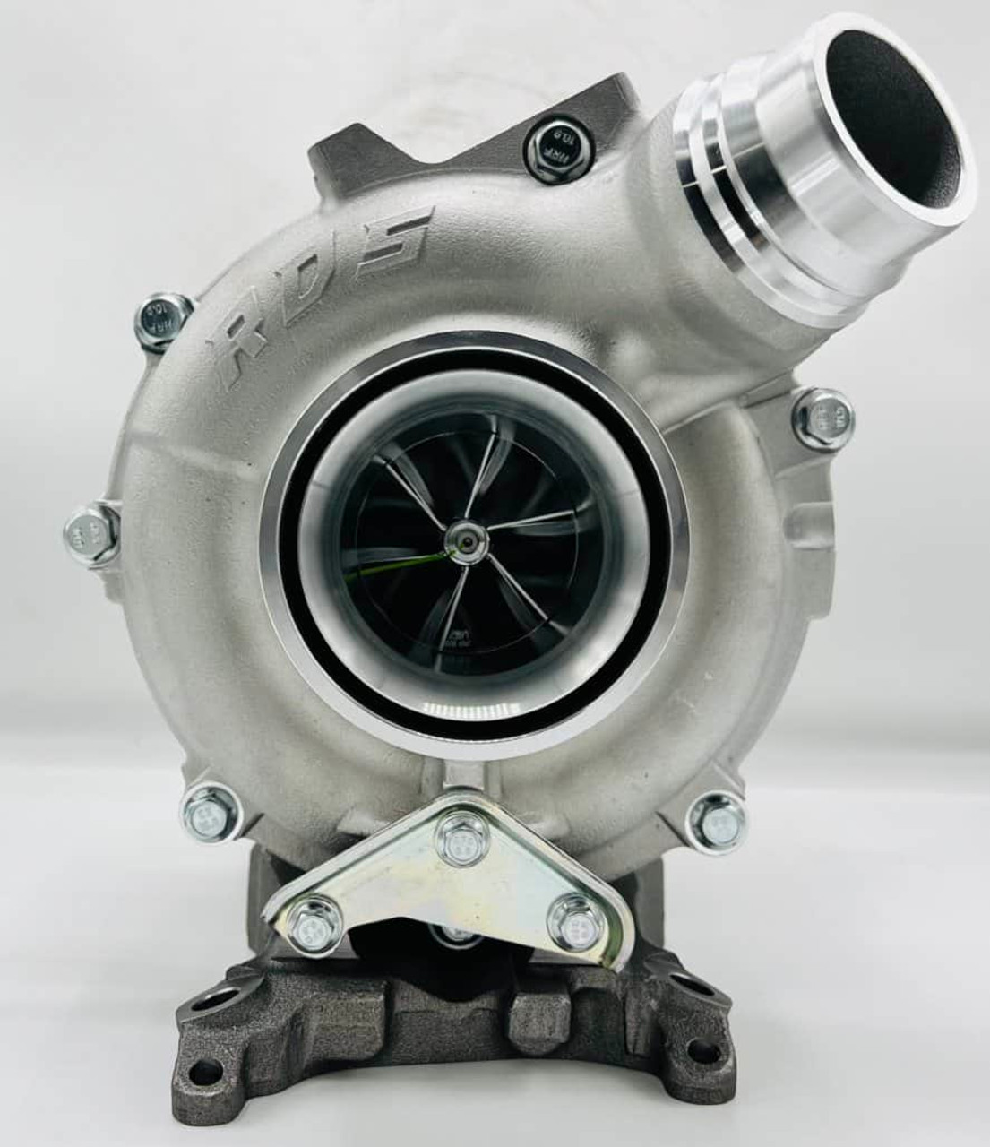Ryan's Diesel Service 64MM Turbocharger 2020 for 2022 Ford 6.7L Powerstroke - Front 