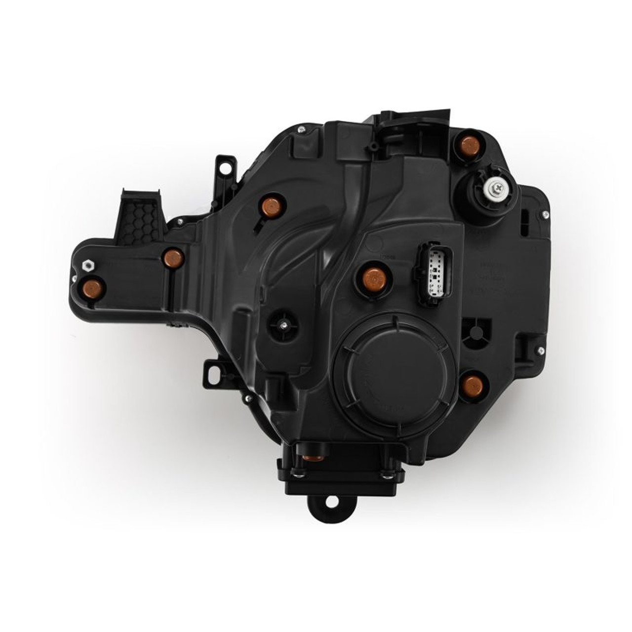 AlphaRex NOVA Series LED Projector Headlights Black 2021 to 2023 Ford Bronco (880260)-Back View