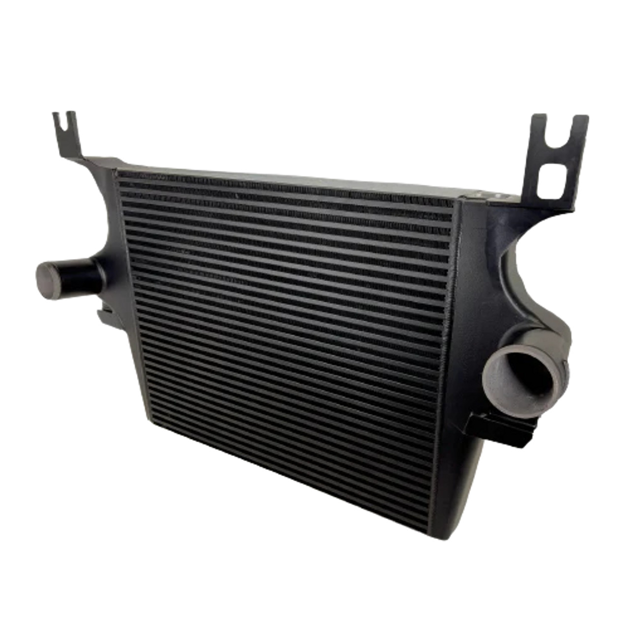 KC Turbos Upgraded Intercooler for 2003 to 2007 Ford 6.0L Powerstroke (302291) Side View