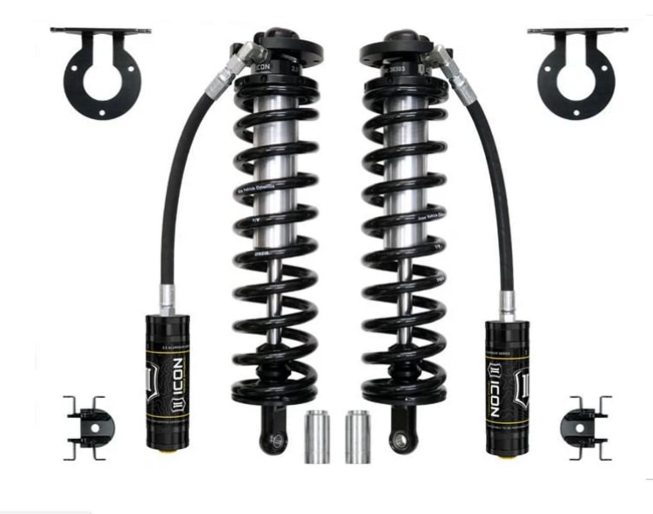 ICON 4WD 4 Inch 2.5 VS RR Bolt In Co Conversion Kit 2005 to 2023 6.0L/6.4L/6.7L Powerstroke (61721)-Main View