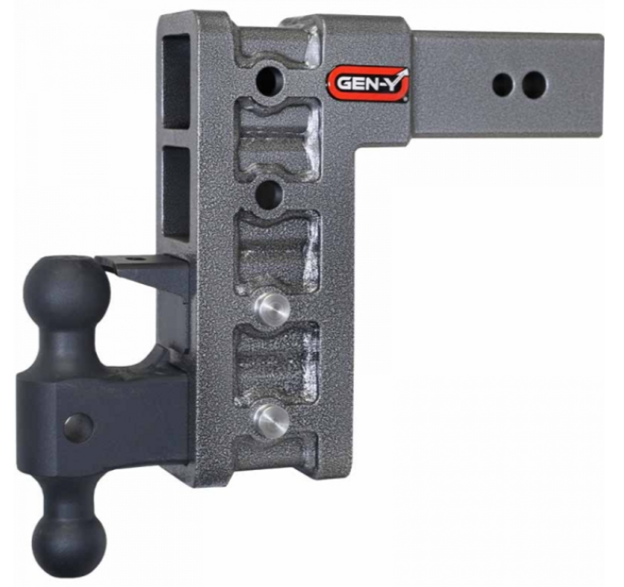 GEN Y Hitch Mega Duty 32K Drop Hitch W/Pintle Lock 9" Drop Universal 3" Shank 32,000 LB Towing Capacity (3,500 LB Tongue Weight) (GH-1724)-Main View